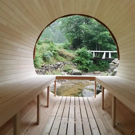 Borszowka By The Creek Exclusive, With Access To A Pool, Sauna, And Hot Tub * Szklarska Poreba
