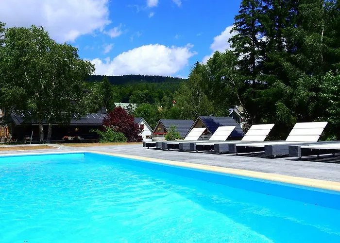 Borszowka By The Creek Exclusive, With Access To A Pool, Sauna, And Hot Tub Holiday home *